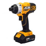 JCB 21-18ID-2XB 18V Cordless Impact Driver, 2.0Ah Lithium-ion Battery & Fast Charger